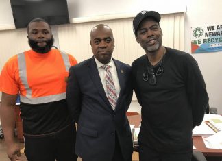Chris Rock Visits Newark To Research Movie Role As Garbage Worker
