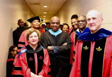 Queen Latifah Delivers Keynote to Rutgers Newark Graduates