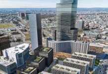 Renderings Revealed for Ambitious Riverfront Square Development in Newark