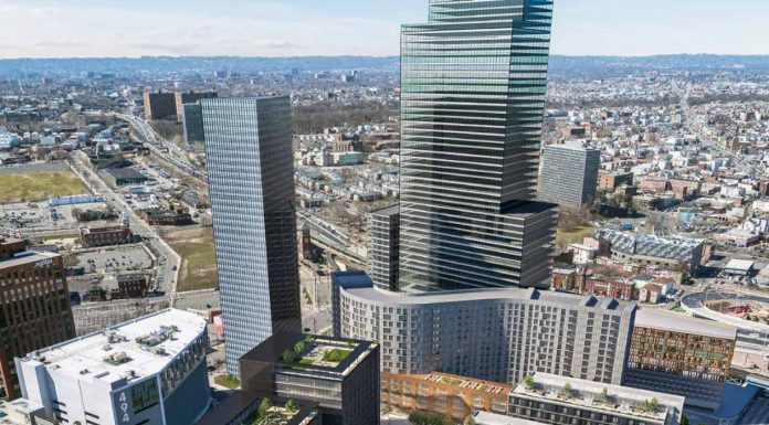 Renderings Revealed for Ambitious Riverfront Square Development in Newark