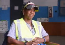 The City of Newark hires homeless people to help clean the city. Here is Barbara, hear her story.