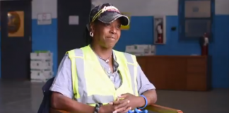 The City of Newark hires homeless people to help clean the city. Here is Barbara, hear her story.
